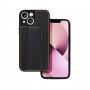 Apple iPhone 13 Mini Forcell Leather KickStand Black Кейс