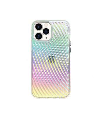 Apple iPhone 13 Pro Devia Glisten Waves Protective Pink Кейс