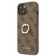 Apple iPhone 13 Guess GUHCP13M4GMRBR Brown+Ring Stand Кейс