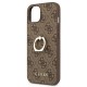 Apple iPhone 13 Guess GUHCP13M4GMRBR Brown+Ring Stand Кейс