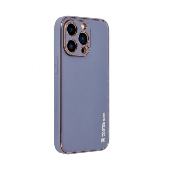 Apple iPhone 13 Pro Forcell Leather Blue Кейс