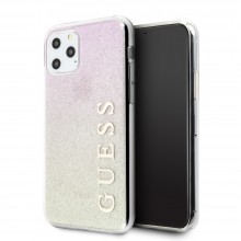 Apple iPhone 11 Pro Max Guess GUHCN65PCUGLGPI Gold Кейс
