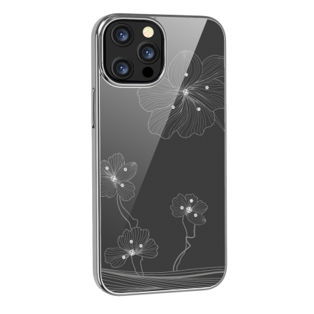 Apple iPhone 13 Devia Crystal Flora Series Siver Кейс