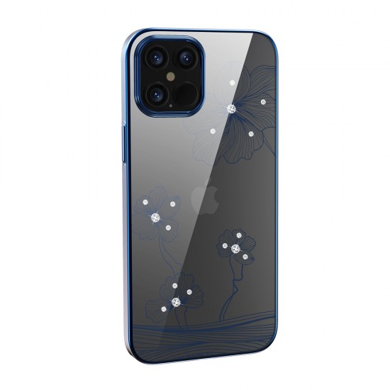 Apple iPhone 13 Pro Devia Crystal Flora Blue Кейс