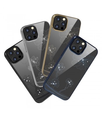 Apple iPhone 13 Pro Devia Crystal Flora Blue Кейс