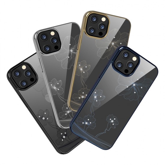 Apple iPhone 13 Pro Devia Crystal Flora Blue Кейс