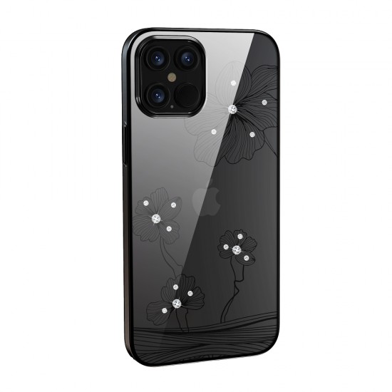 Apple iPhone 13 Pro Devia Crystal Flora Gun Black Кейс