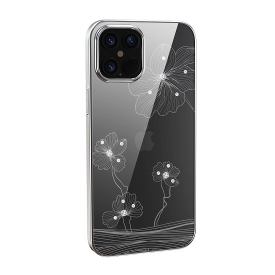 Apple iPhone 13 Pro Devia Crystal Flora Silver Кейс