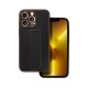 Apple iPhone 13 Pro Forcell Leather Kickstand Black Кейс