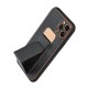 Apple iPhone 13 Pro Forcell Leather Kickstand Black Кейс