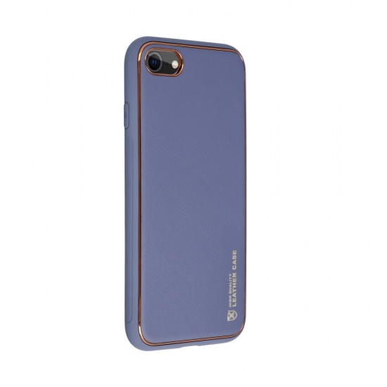 Apple iPhone 7, 8, SE 2020 Forcell Leather Blue Кейс
