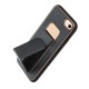 Apple iPhone 7, 8, SE 2020 Forcell Leather Kickstand Black Кейс