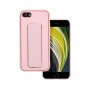 Apple iPhone 7, 8, SE 2020 Forcell Leather Kikstand Pink Кейс