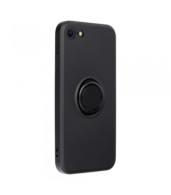 Apple iPhone 7, 8, SE 2020 Forcell Silicone Ring Black Кейс
