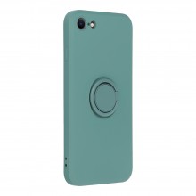 Apple iPhone 7, 8, SE 2020 Forcell Silicone Ring Green Кейс Apple iPhone 7, 8, SE 2020 Forcell Silicone Ring Green Кейс