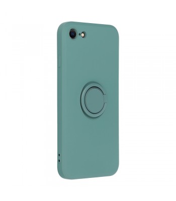 Apple iPhone 7, 8, SE 2020 Forcell Silicone Ring Green Кейс
