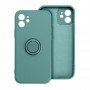 Apple iPhone 7, 8, SE 2020 Forcell Silicone Ring Green Кейс Apple iPhone 7, 8, SE 2020 Forcell Silicone Ring Green Кейс