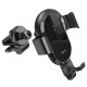 Hoco CA105 Guide Three-Axis Linkage Wireless Charging Car Black Холдер