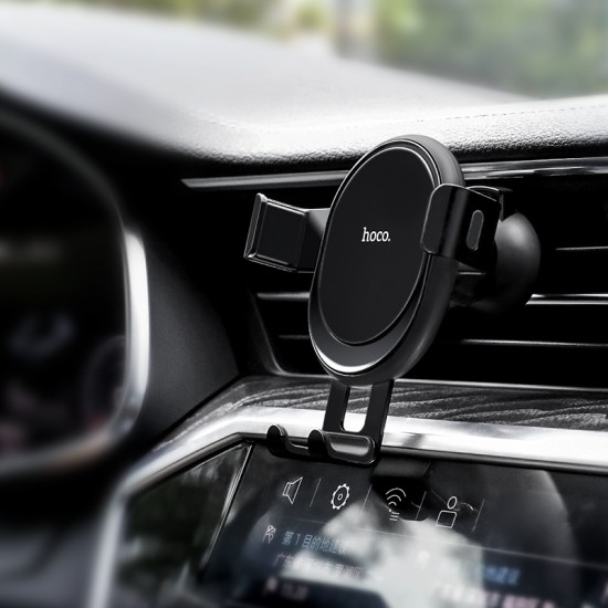 Hoco CA56 Metal Armor Black S1-090529 Car GSM Холдер