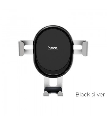Hoco CA56 Metal Armor Black/Silver S1-090530 Car GSM Холдер