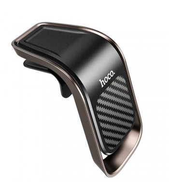 Hoco CA74 Universe Air Outlet Magnetic Car Black&Metal Grey GSM Холдер