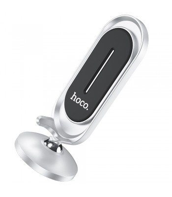 Hoco CA78 Karly Center Console Magnetic Car Silver Холдер