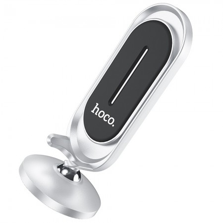 Hoco CA78 Karly Center Console Magnetic Car Silver Холдер