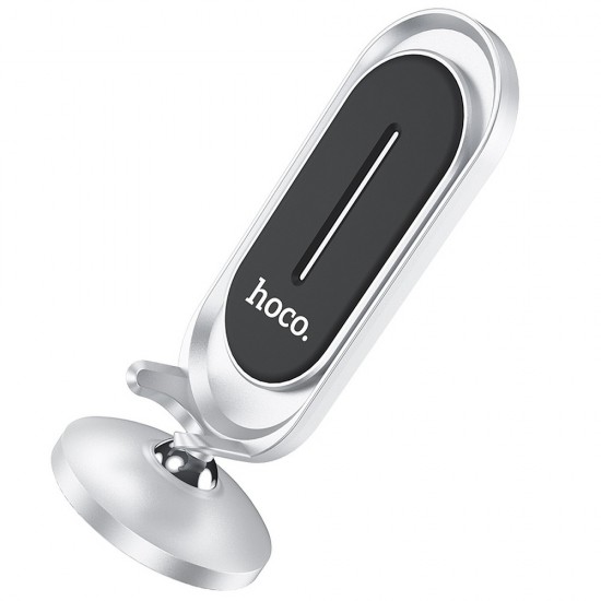 Hoco CA78 Karly Center Console Magnetic Car Silver Холдер