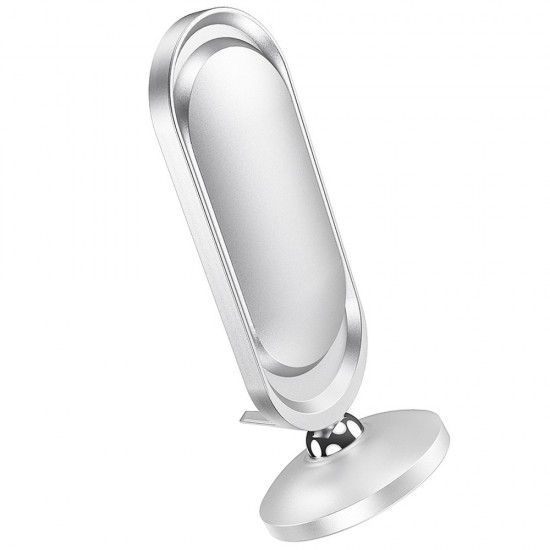 Hoco CA78 Karly Center Console Magnetic Car Silver Холдер