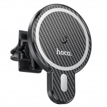 Hoco CA85 Ultra-Fast Magnetic Wireless Charging Car Black Холдер Hoco CA85 Ultra-Fast Magnetic Wireless Charging Car Black Холдер