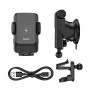 Hoco S35 Smart Alignment Wireless Charging Car Black Холдер Hoco S35 Smart Alignment Wireless Charging Car Black Холдер