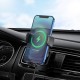 Hoco S35 Smart Alignment Wireless Charging Car Black Холдер