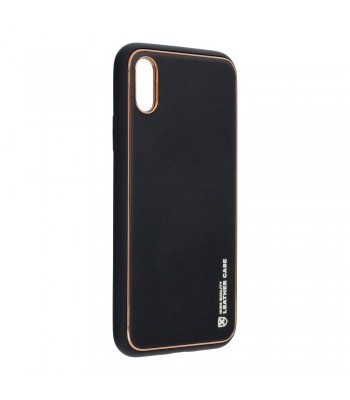Apple iPhone X Forcell Leather Black S1-0100422 Кейс