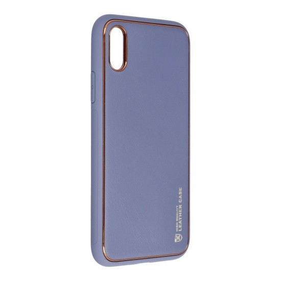 Apple iPhone X Forcell Leather Blue S1-0100423 Кейс