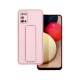 Samsung A02s Forcell Leather Kickstand Pink Кейс