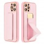 Samsung A02s Forcell Leather Kickstand Pink Кейс