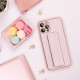 Samsung A02s Forcell Leather Kickstand Pink Кейс