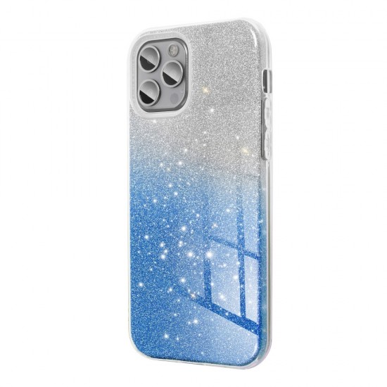 Samsung A02s Forcell Shining Clear/Blue Кейс