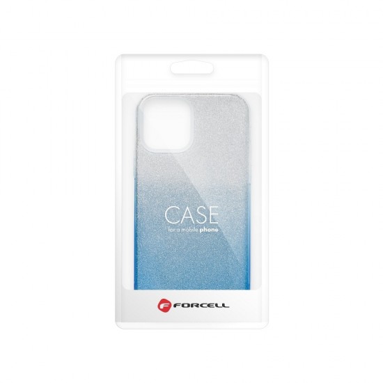Samsung A02s Forcell Shining Clear/Blue Кейс