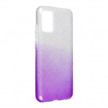 Samsung A02s Forcell Shining Clear/Violet Кейс Samsung A02s Forcell Shining Clear/Violet Кейс