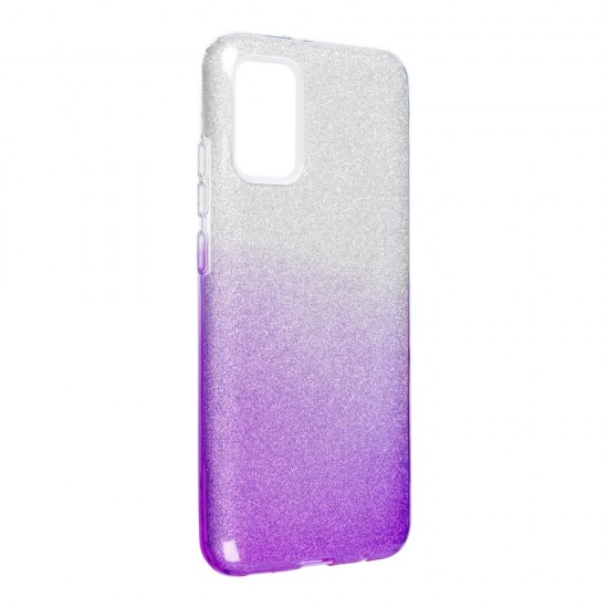 Samsung A02s Forcell Shining Clear/Violet Кейс