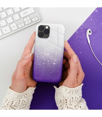 Samsung A02s Forcell Shining Clear/Violet Кейс