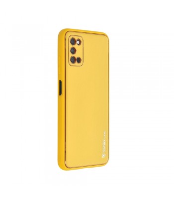 Samsung A03s Forcell Leather Yellow Кейс