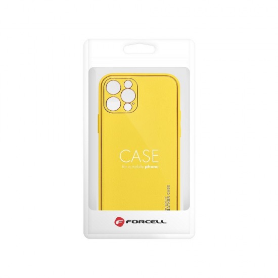 Samsung A03s Forcell Leather Yellow Кейс