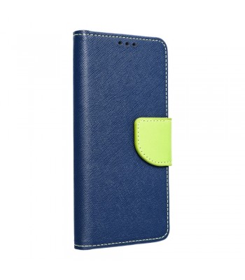 Samsung A12 Fancy Book Navy/Lime Кейс