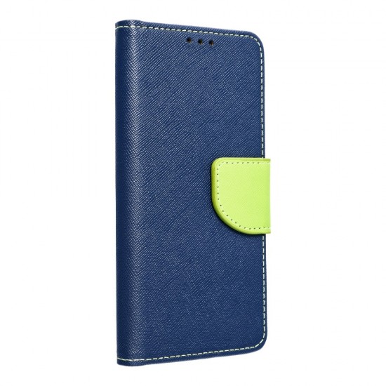 Samsung A12 Fancy Book Navy/Lime Кейс