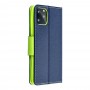Samsung A12 Fancy Book Navy/Lime Кейс Samsung A12 Fancy Book Navy/Lime Кейс