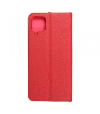 Samsung A12 Forcell Luna Book Gold Red Кейс