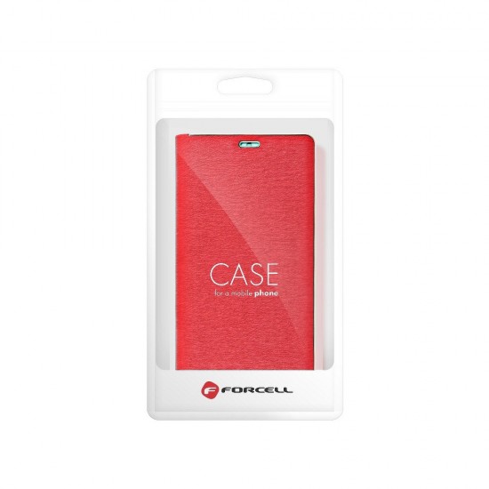 Samsung A12 Forcell Luna Book Gold Red Кейс