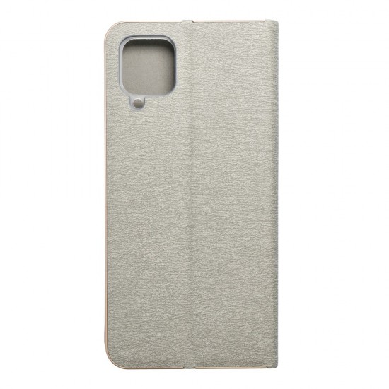 Samsung A12 Forcell Luna Book Gold Silver Кейс